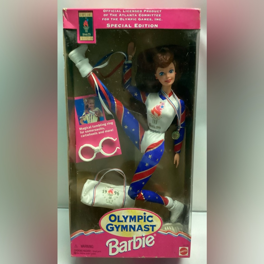 1995 Olympic Gymnast Barbie Special Edition Atlantic Olympic #15125